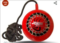 Jaspo Synthetic Cricket Ball Match Practice Training for All Age Group, Recommended for Indoor/Outdoor Street & Beach Cricket/Hanging/Knocking/Hanging Cricket Ball (Multicolor) 