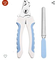 Foodie Puppies Professional Animal Nail Cutter Clipper Trimmer Filer (Large) for Small, Medium and Large Dogs, Puppies, Cats and Kittens Claw Grooming Tool Set (Nail Clipper) 