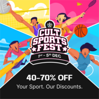 Cultsport  Fest - Up to 40% -70% Off Trade mills From Rs.10000& More Offers Inside