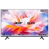 Lowest - Acer V Series (43 inch) QLED 4K Ultra HD Google TV with Dolby Vision and Dolby Atmos (2023 model)