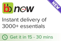 BB now get 10% off up to Rs.100 on minimum order of Rs.600 + Rs.50 cashback on paytm wallet