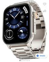 boAt Wave Vivid with 2.0" AMOLED Display, Bluetooth Calling & Premium Metal Design Smartwatch