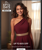 Tatacliq Epiq Days Dress Fest  &  Travel Fest  (4-6 Dec) - Get 40% - 80% Off + Extra Bank Offers