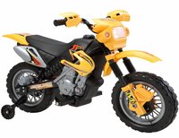 Brunte RMF Himalyan Rechargeable Battery Operated Ride-On Bike for Kids (White)