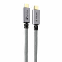 Verbatim Type C to C 3.2 Cable 100 cm Grey; 39.3 Inch