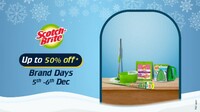 Scotch- Brite Brand Days Up to 50% off* [5th - 6th Dec]