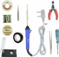 Hillgrove 10in1 Biggers 25W Soldering Iron Kit 25 W Simple  (Flat, Conical Tip)