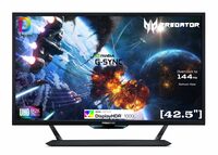 Acer Predator Cg437K 42.5 Inch (107.95 Cm) LCD 4K Uhd 3840 X 2160 Pixels Resolution Gaming Monitor, G-Sync Compatible, Vesa Certified Displayhdr 1000, 144Hz, 1Ms Vrb (Black) [Apply 50% off Coupon]