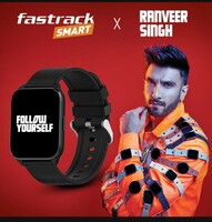 Fastrack New Reflex Beat+ 1.69” UltraVU Display|500 Nits Brightness|60 Sports Modes|24 * 7 Heart Rate Monitor|SpO2 Monitor|Sleep Tracker|IP68 Water Resistant|Music & Camera Control
