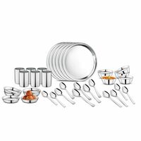 Stainless Steel Dinner Set of 36 Pcs