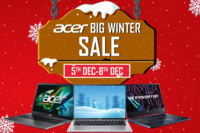 Acer Winter Sale [5-8 Dec] - Up to 57% Off + Extra Up to Rs 2000 Off on Monitors & More Deals on Laptop