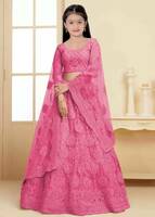 Chidiya Fab Girls Maxi/Full Length Party Dress