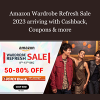 Amazon Wardrobe Refresh Sale 2023 arriving with Cashback, Coupons & more