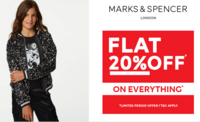 Marks & Spencer Pause Winter Sale Flat 20% off on Everything (Sitewide)