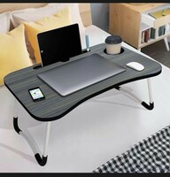 MITHILA Multipurpose Foldable with Cup Holder, Study , Bed Plastic Portable Laptop Table on Flipkart