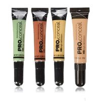 PLETHORA Waterproof Concealer Matte Medium l Full Coverage pro Conceal Conceale Oil Free & Lightweight Skinny Dip Flawless Full Cover Concealer highly pigmented Matte Finish Porcelain Creamy Beige (Pack of 4)