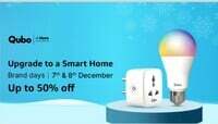 Qubo Brand days Upgrade to a Smart Home Up to 50% off
[7th & 8th December]
