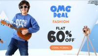 Firstcry-Flat 60% OFF* on Select Fashion products - The OMG Deal