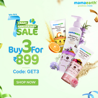 Mamaearth We are Crazy Anniversary Sale -Buy 3 @899