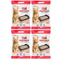 Advance Natural Cat Litter 20 KGS Lavender Scented Fresh Litter 99.99% Dust Free (Pack of 4)