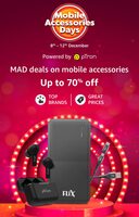 Mobile Accessories Days Upto 70% Off on Powerbank, Headphone & More (8th - 12Dec)