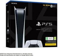 SONY PlayStation 5 Digital Edition 825 GB with Astro's Playroom  (White)