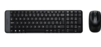 Loot - Logitech MK220 Mouse & Keyboard Combo Wireless Laptop Keyboard (Black) [Location Specific]