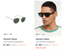 Vincent Chase, Lenskart Blu Eyewear upto 86% Off starting @499