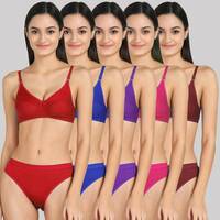 Samvar Lingerie Sets [Pack of 5] Starts From Rs.119