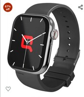 Compaq Q Watch Dimension Series with 1.81" HD Display| BT Calling| Instant Messaging Notification| Blood Pressure Monitoring| Heart Rate Monitoring | Wireless Charging| Smartwatch (Gray) https://amzn.eu/d/32uDkOH