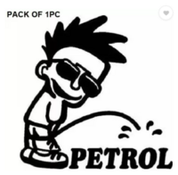 BikerZZZcluB Sticker & Decal for Car & Bike  (Black)