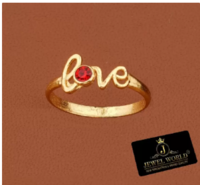 Stylish Gold-plated ring for girls & women Alloy Cubic Zirconia Gold Plated Ring