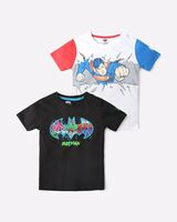 Kid's Printed T-shirt Pack of 2 @125