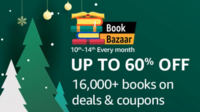 Book Bazaar - Up to 60% Off + Extra Coupon on Selected Books