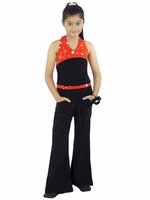 Naughty Ninos Girl's Rayon Trousers Suit