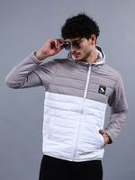 The Indian Garage Co. Full Sleeve Colorblock Men Jacket 