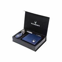 WildHorn Gift Hamper for Men I Leather Wallet, Keychain & Pen Combo Gift Set I Gift for Friend, Boyfriend,Husband,Father, Son etc