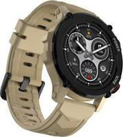 PA Maxima Max Pro X4+ Rugged Bluetooth Calling 1.32" Always on Premium Display, 360x360 px Smartwatch  (Beige Strap, Free Size)