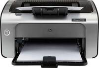 HP LaserJet Pro P1108 Single Function Monochrome Laser Printer  (Black, White, Toner Cartridge)