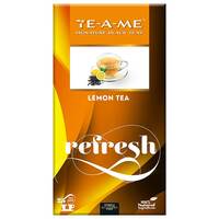 TE-A-ME Black Lemon Tea Bags 25 Pieces | Robust Black Tea with Natural Lemon Flavour Apply ₹100 coupon