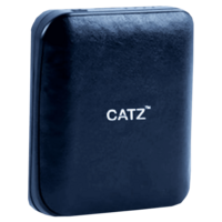 Catz 10000 mAh 18W Power Bank (1 Micro USB & 2 Type A Ports, Leather Casing, Over Charge Protection) 