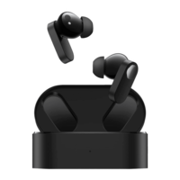 OnePlus Nord Buds E505A TWS Earbuds with AI Noise Cancellation (IP55 Water Resistant, Thundering Bass, Black Slate)