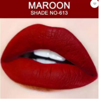 BLUSHIS Non Transfer Smudge Proof Longlasting Sensational Liquid Matte Lipstick  (Maroon Touch, 8 ml)