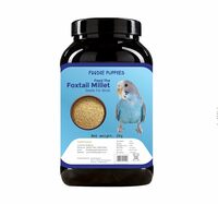Foodie Puppies Foxtail Millet/Kangani Bird Food - 2Kg | Natural & Healthy Premium Mix Seeds, Sunflower Seed, Canary Seed | Daily Birds Food Seeds | All Life Stages