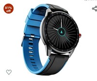  boAt Flash Edition Smart Watch with Activity Tracker, Multiple Sports Modes, 1.3" Screen, 170+ Watch Faces, Sleep Monitor, Gesture, Camera & Music Control, IP68 & 7 Days Battery Life(Galaxy Blue) 