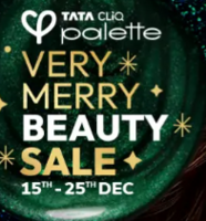 Tatacliq Palette Very Merry Beauty Sale-Up to 50% Off 