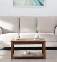 Kosmo Harmony Coffee Table in Natural Teak Finish