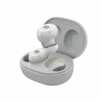 Portronics Harmonics Twins S3 Smart Tws Bluetooth 5.2 Earbuds With 20 Hrs Playtime(White)

