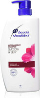 Head & Shoulders Smooth and Silky, Anti Dandruff Shampoo for Women & Men , 1 L 