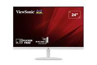 ViewSonic VA2430-H-W-6 60.45 cm (24") Full HD (1080) SuperClear Panel, Frameless Design, 178 Degree Viewing Angle, HDMI, VGA, Pearl White
